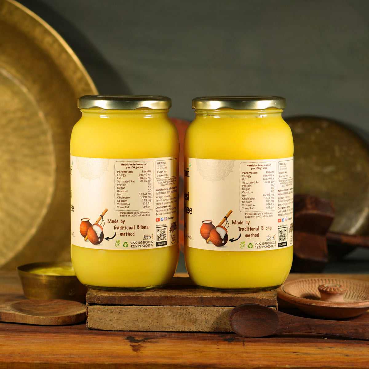 A2 Desi Cow Bilona Ghee 2 Litre