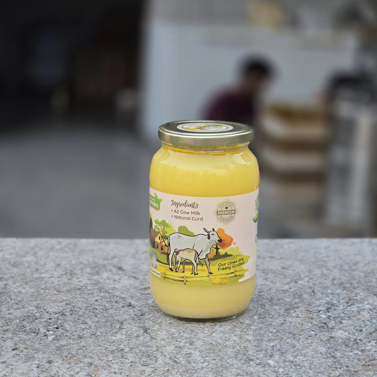 Combo-2 Liter Mustard Oil With 1 Liter A2 Ghee