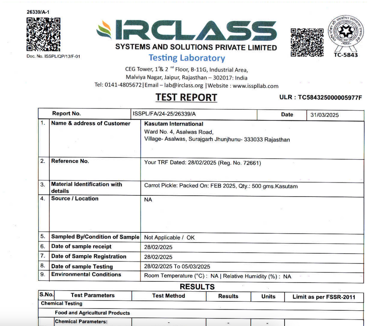 Lab Reports