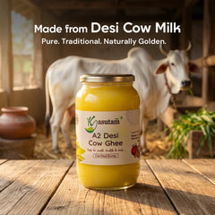 A2 Desi Cow Bilona Ghee 1 ltr