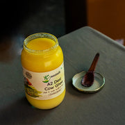 1 Liter A2 Cow Ghee With Rajasthani Laal Mirch Chutney