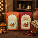 Kasutam Haldi & Lal Mirch Powder Combo ( 500 - 500 Gram)