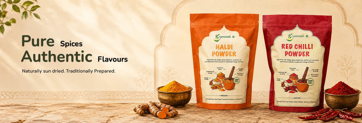 Kasutam Haldi Powder and Red Chilli Powder