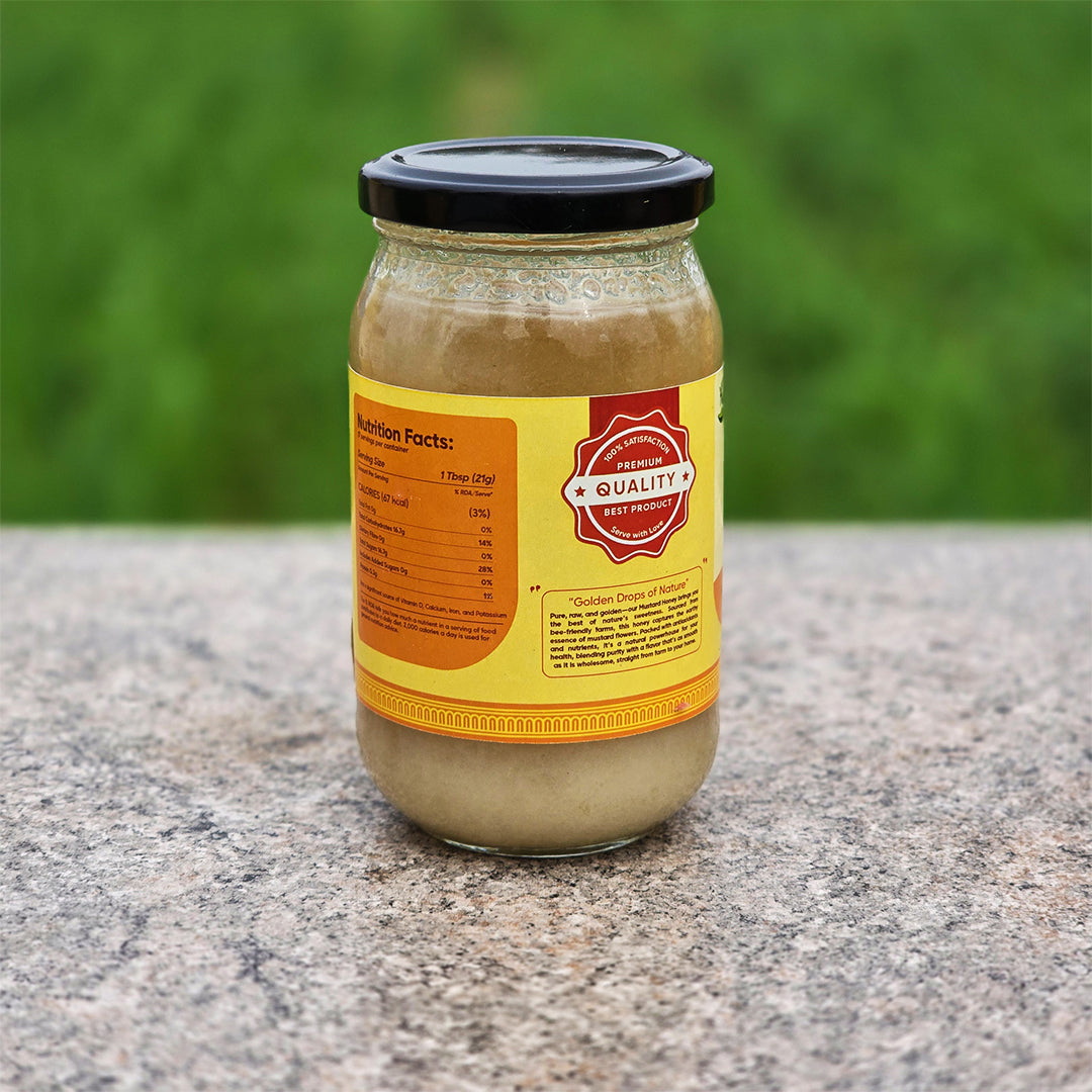 Raw Mustard Honey 500 Gram