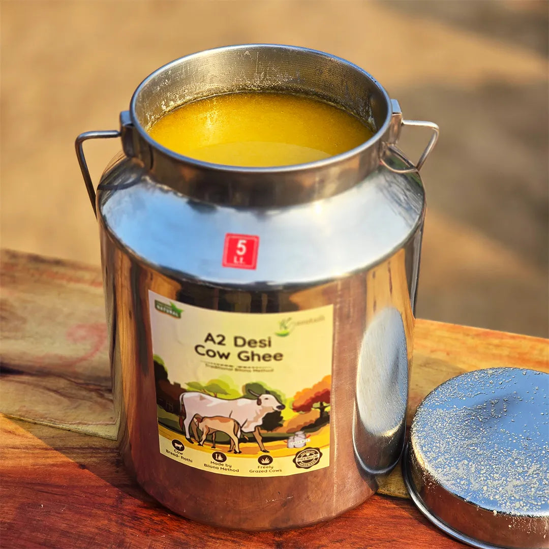 A2 Desi Cow Ghee 5 Litre can