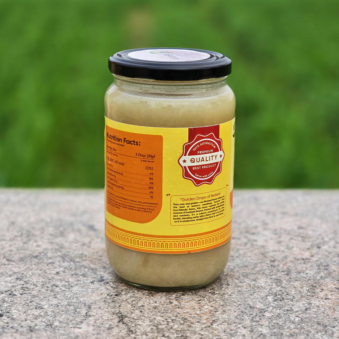Raw Mustard Honey