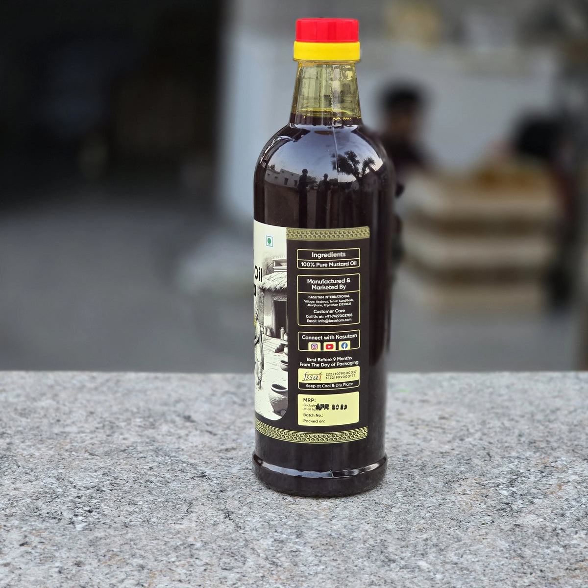Combo-2 Liter Mustard Oil With 1 Liter A2 Ghee