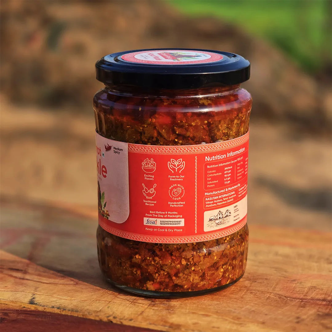 Carrot Pickle 500 Gram