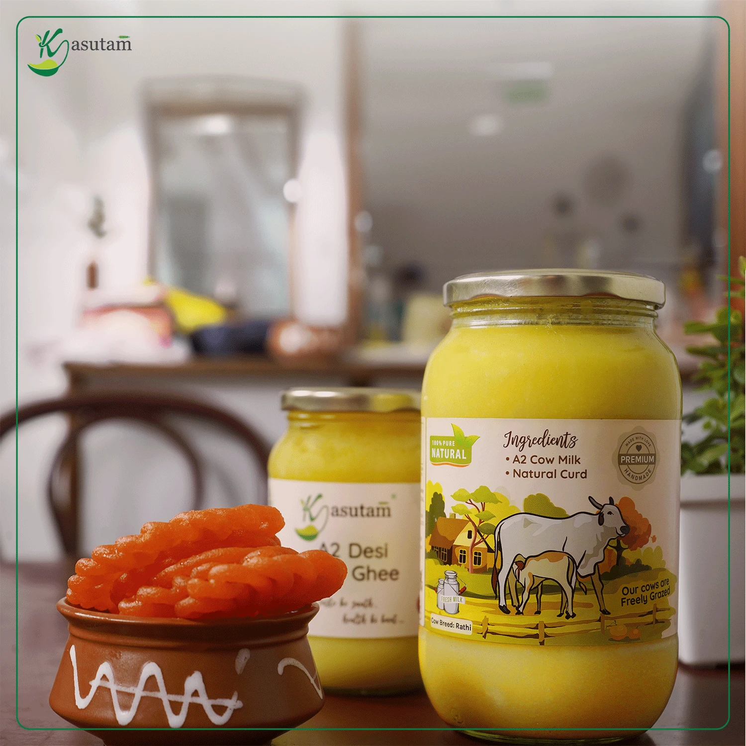 A2 Desi Cow Bilona Ghee